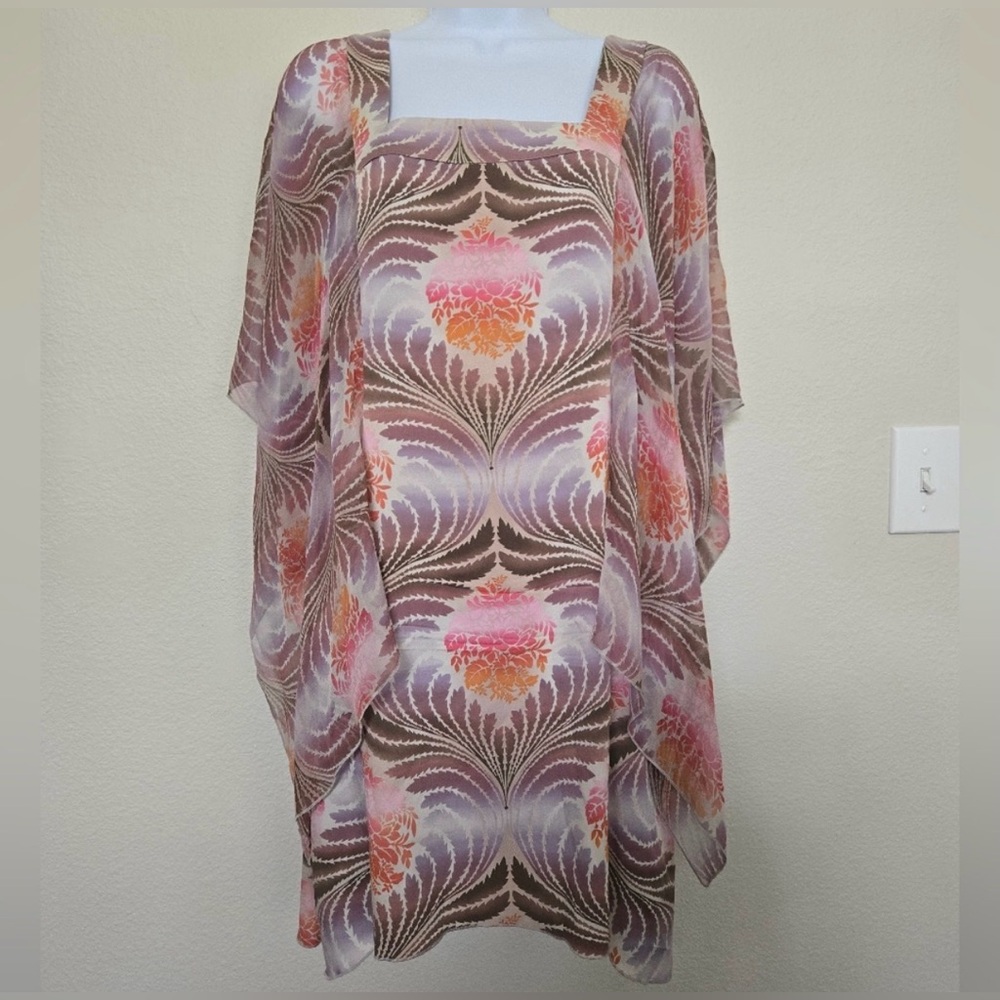 DVF Silk Kimono Style Dress